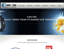 Tablet Screenshot of can-tek.com.tr